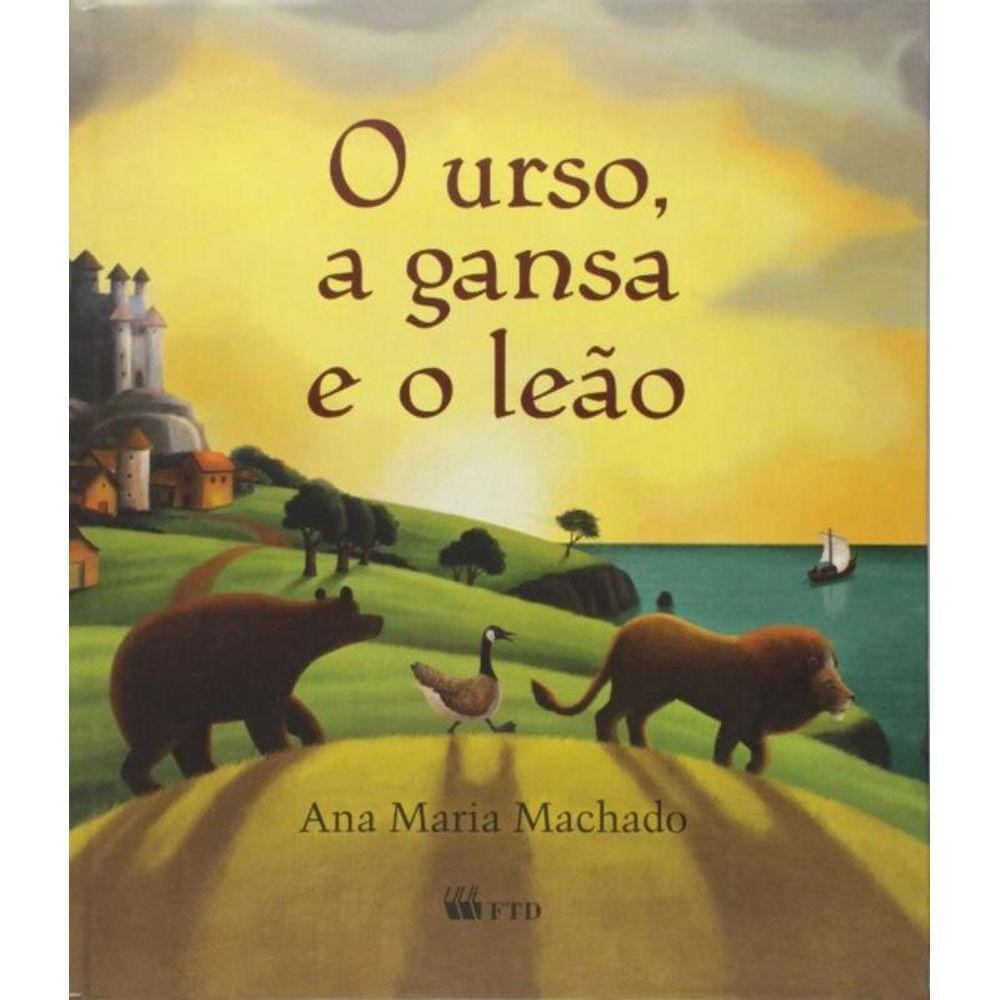 Urso, A Gansa E O Leao-Serie-Arca De Noe(Cp Mole,