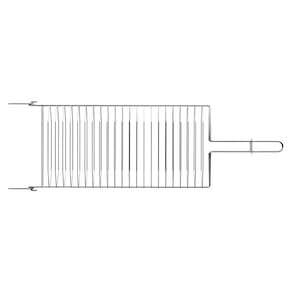 Grelha para Churrasco 56x18,2 cm em Aço Inox Tramontina