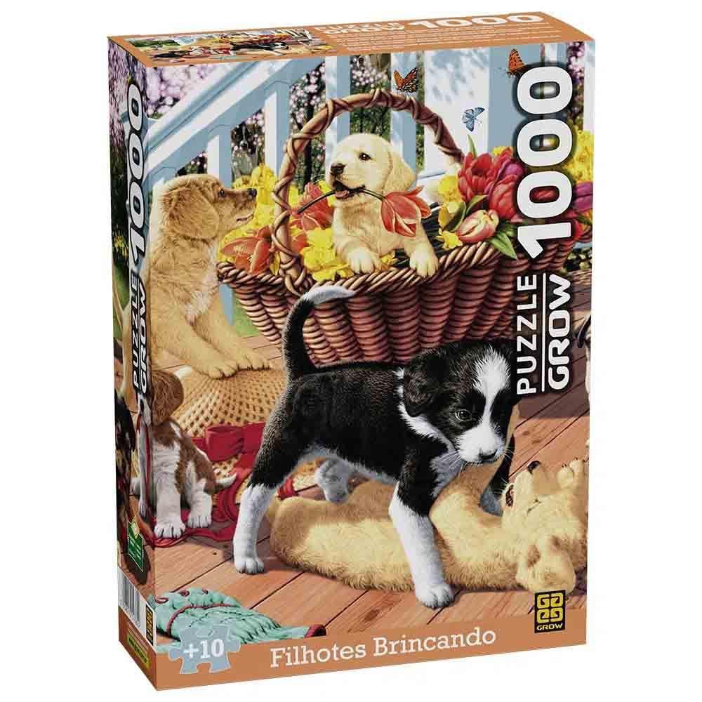 Puzzle 1000 Peças Garagem Vintage - Educa - Importado Grow em