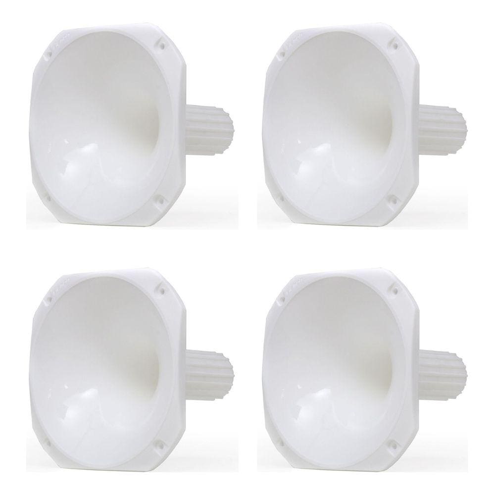 Kit 4 Cornetas Curta Branca LC14-50