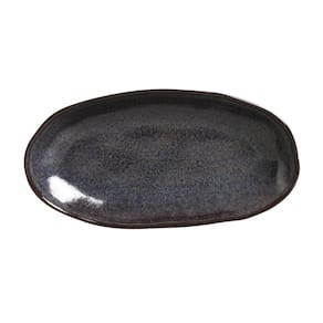 Conjunto c/ 4 Travessas Oval Funda G Orgânico Titanium 32x16cm 650ml