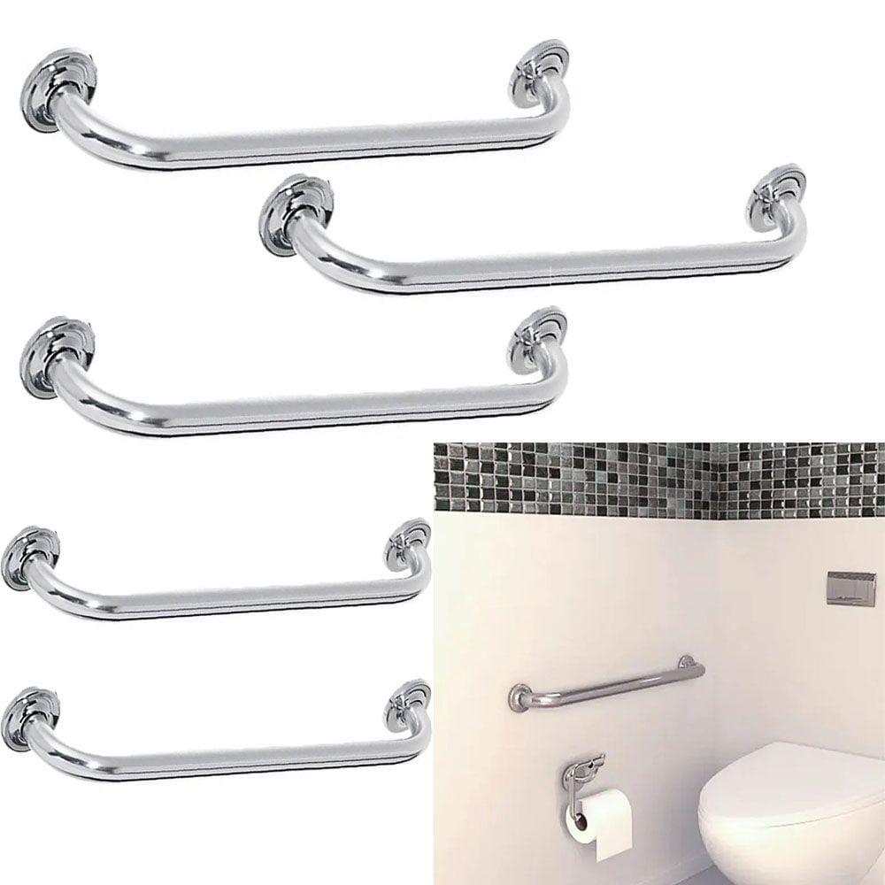 Alça Apoio Barra Segurança 60 cm Kit 5 Uni Ajuda Acessibilidade Criança Idoso Gestante