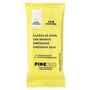 Barra De Proteína Limão Siciliano Sem Açúcar Pincbar 50G