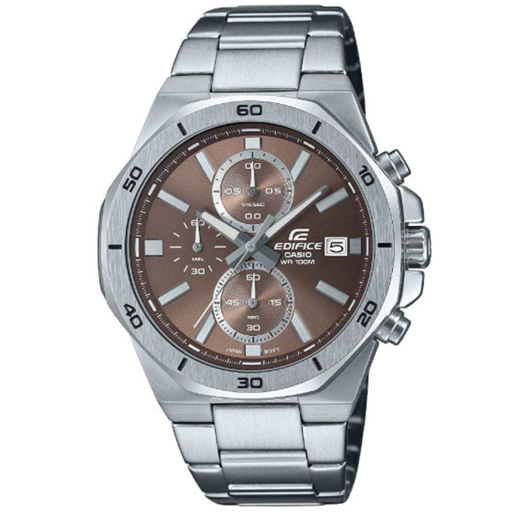 Relógio CASIO EDIFICE cronógrafo masculino EFV-640D-5AVUDF