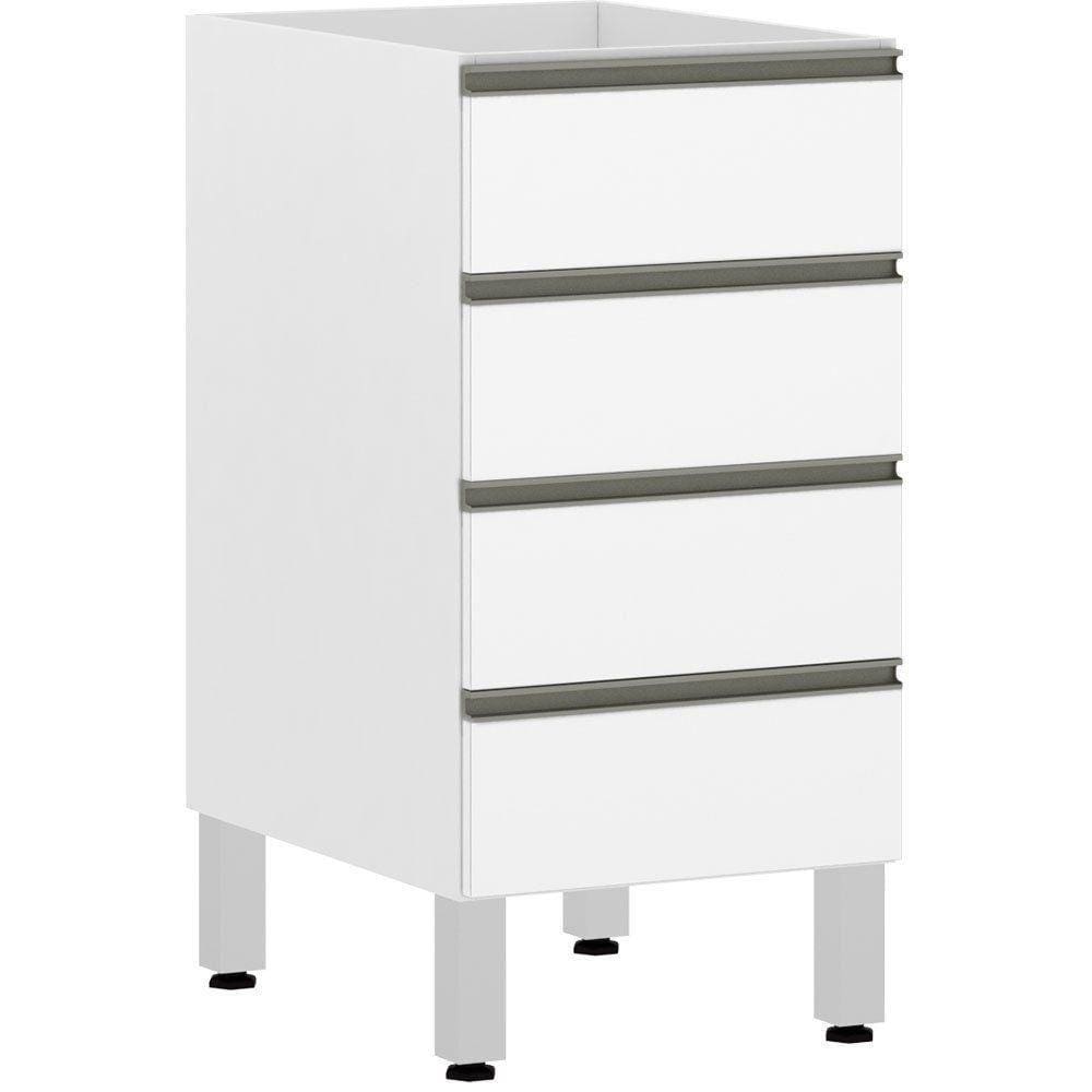 Balcão Sem Tampo 40cm Branco