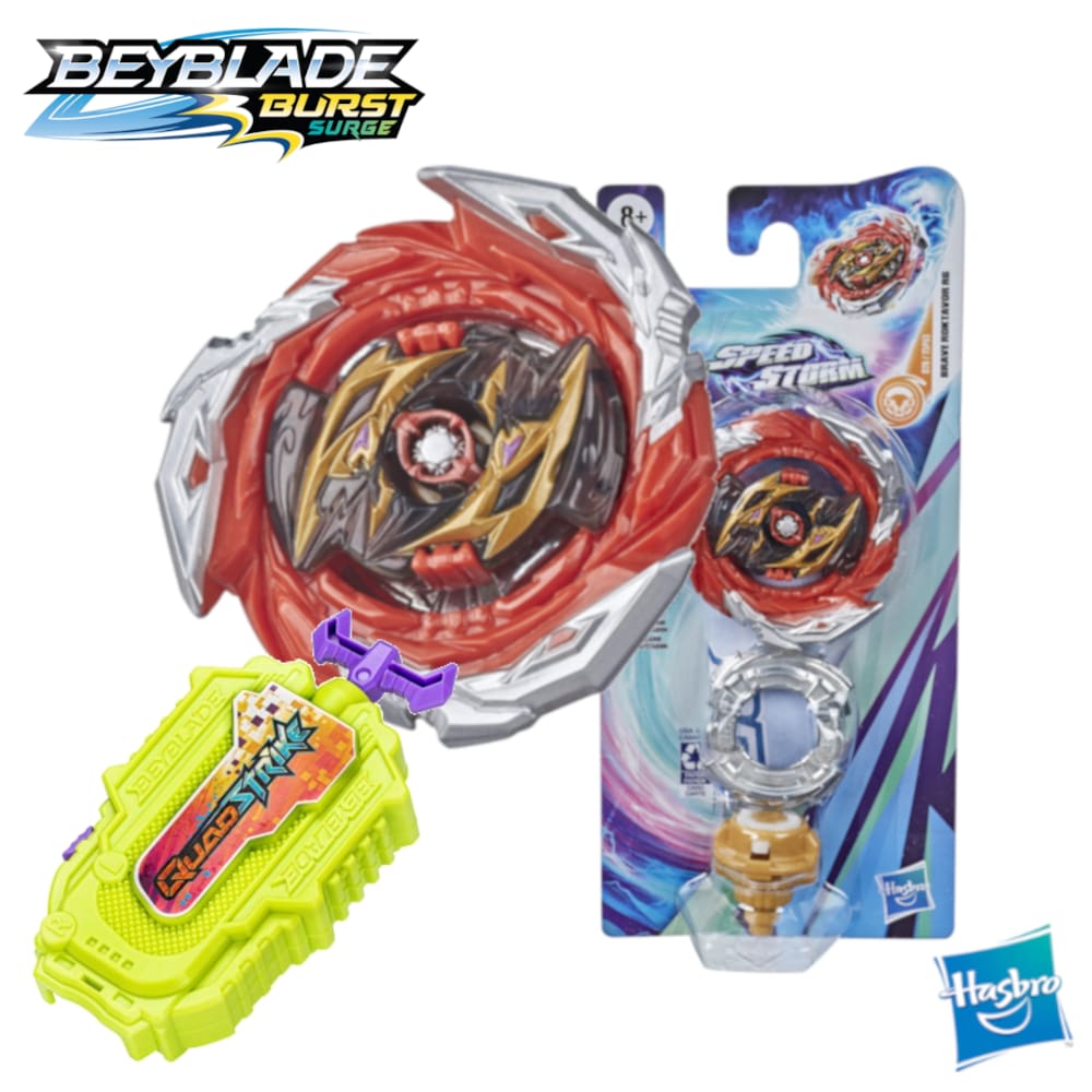 Lançador e Pião de Batalha - Beyblade - Quad Drive - Hasbro