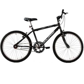 Bicicleta Aro 24 Passeio Stroll Freio V-Brake cor Preta