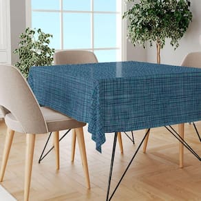 Toalha Mesa Térmica + Grossa Premium Cambraia Az 1,40X2,80