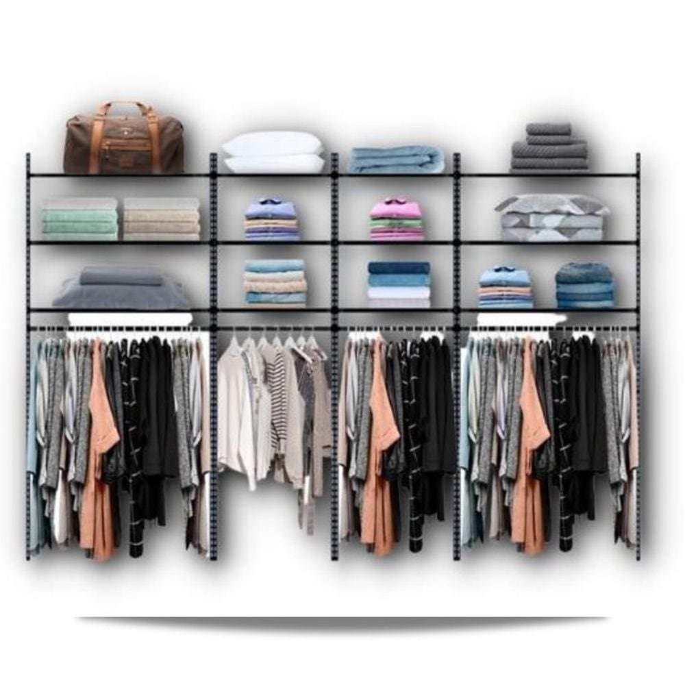 Arara de parede plus - 3,10 Smart Black