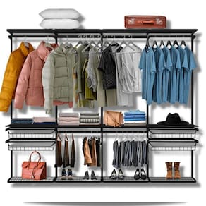 Closet Armário Aramado Modulado Gaveta Prateleira 2,50m PT