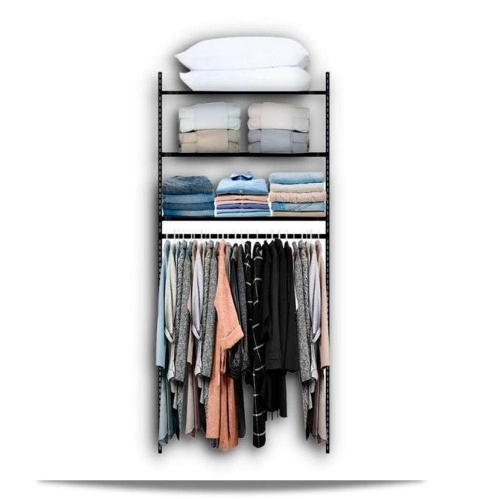 Arara de parede plus - 1,00 Smart Black