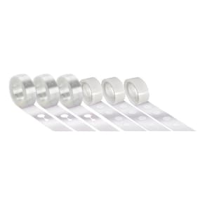 Kit 3 Rolo Adesivo Cola Balão 3 Corrente Arco Desconstruído