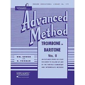Rubank Advanced Method - Trombone Or Baritone Vol.2