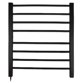 Toalheiro Térmico Bivolt Grande Preto Lado Esquerdo Aiello