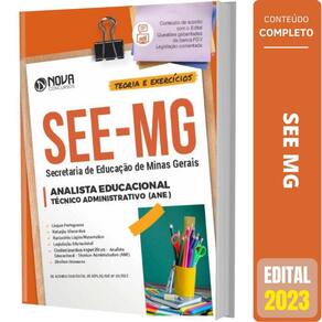 Apostila See Mg 2023 Analista Educacional Técnico