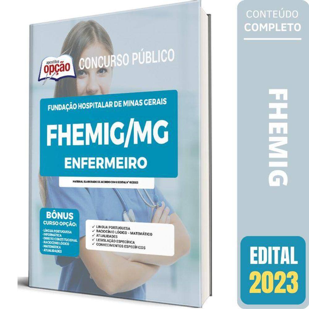 Apostila Concurso Fhemig - Enfermeiro