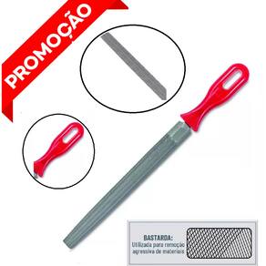 Lima Meia Cana Com Cabo Bastarda Serve Para Acabamentos 8"