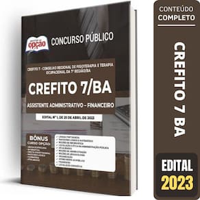 Apostila Crefito 7 - Assistente Administrativo - Financeiro