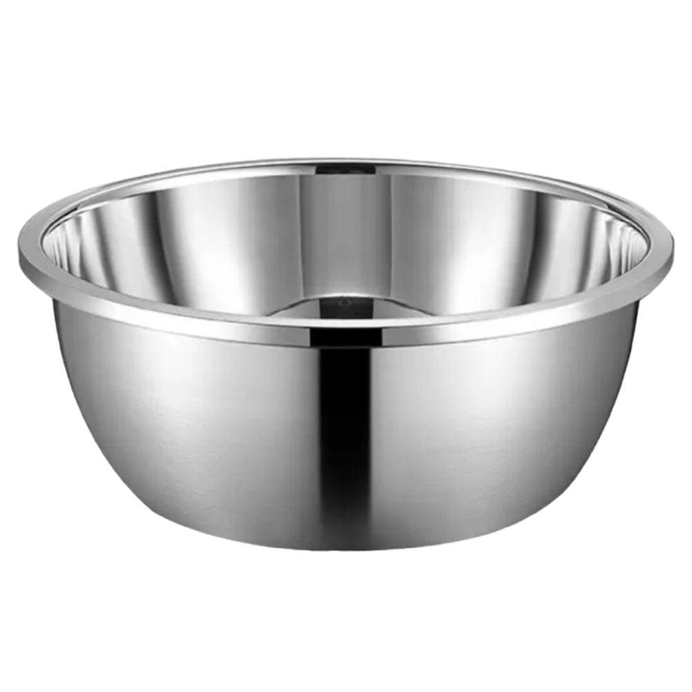 Tigela Bowl de Inox P/ Servir Saladas Frutas Legumes 28CM