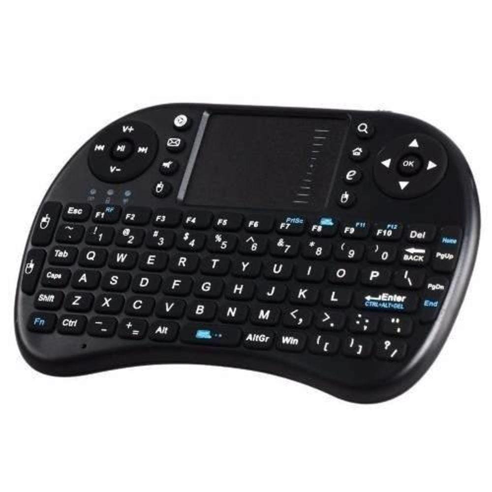 Mini Teclado Bluetooth Touch Luz Colorida Sem Fio