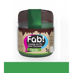 Corante Em Po P/ Choco Verde 5g Fab