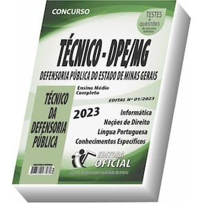 Apostila DPE - MG - Técnico da Defensoria Pública
