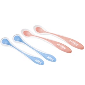 Kit Colheres Termossensíveis Ponta Inteligente Infantil Alimentação - Nuby