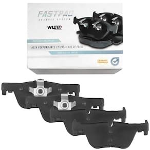 Kit Pastilha Freio Cerâmica BMW Série 1 Série 3 Tras Fastpad