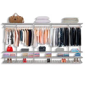 Guarda Roupa closet aramado sem portas CLR285 - 4,00m BR