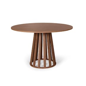 Mesa de Jantar Redonda 6 Lugares 120cm Gabi Noronha - Straub Web