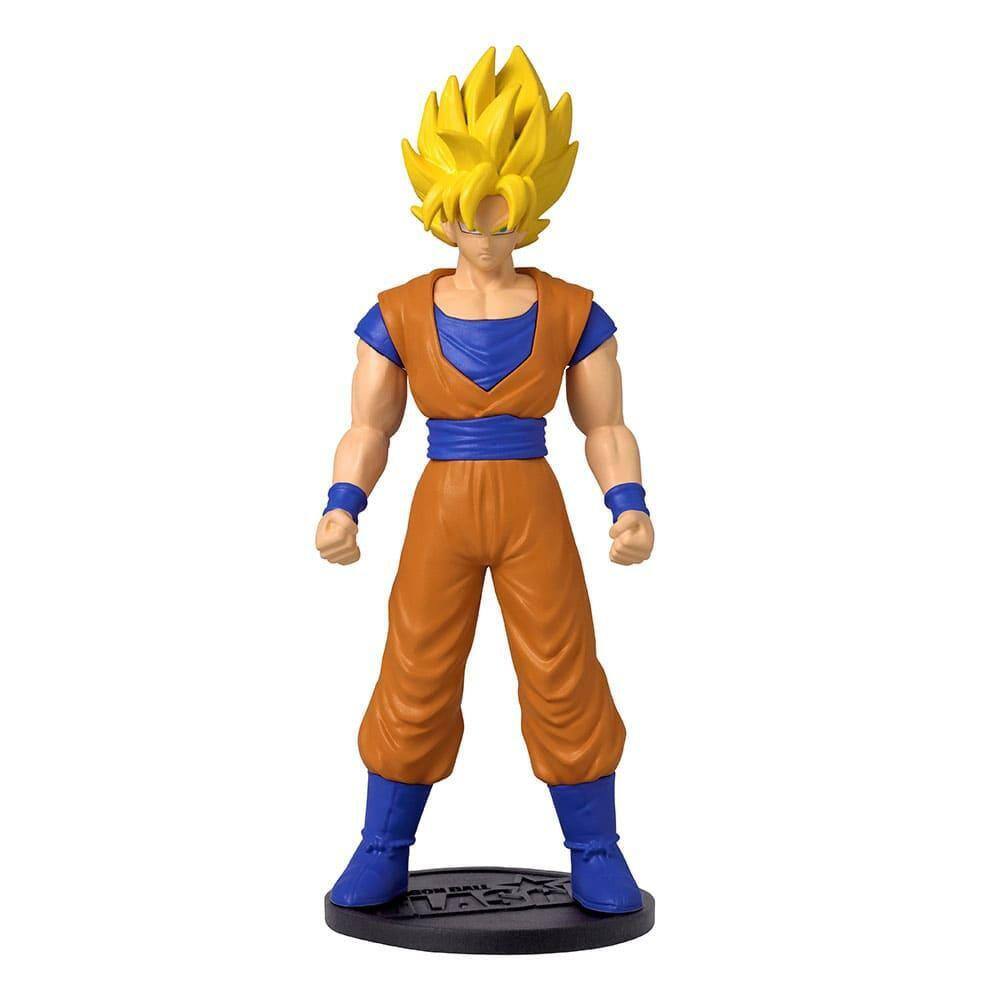 Boneco Articulado Dragon Ball Super Sayadin Blue Goku Fun