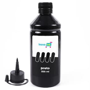 Tinta Compatível Para Impressora DCP-T720DW 500ml Black Inova Ink