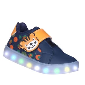 Tenis Infantil Personagem Leãozinho Com Luz de Led Calçado de Menino