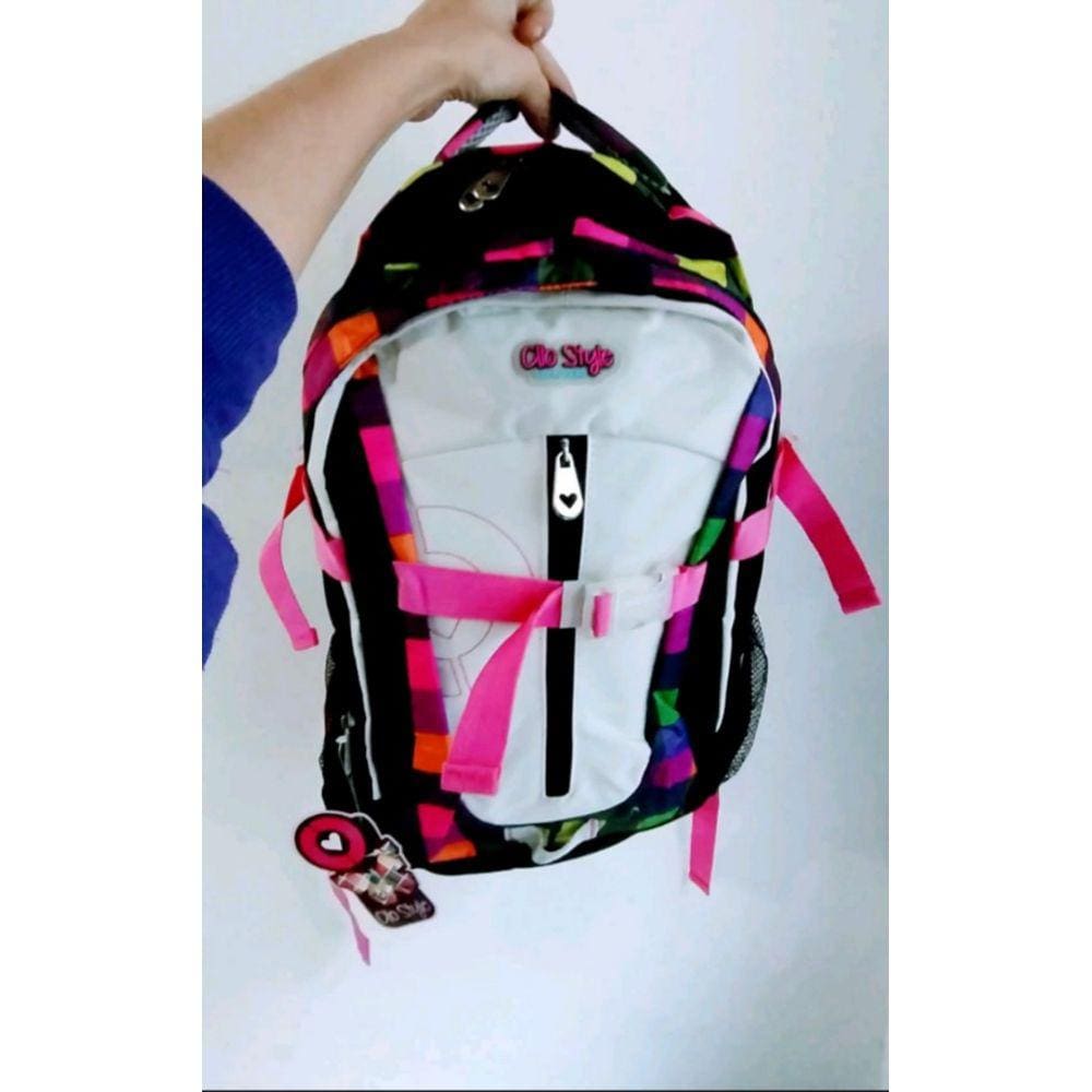 Mochila juvenil Clio style porta laptop
