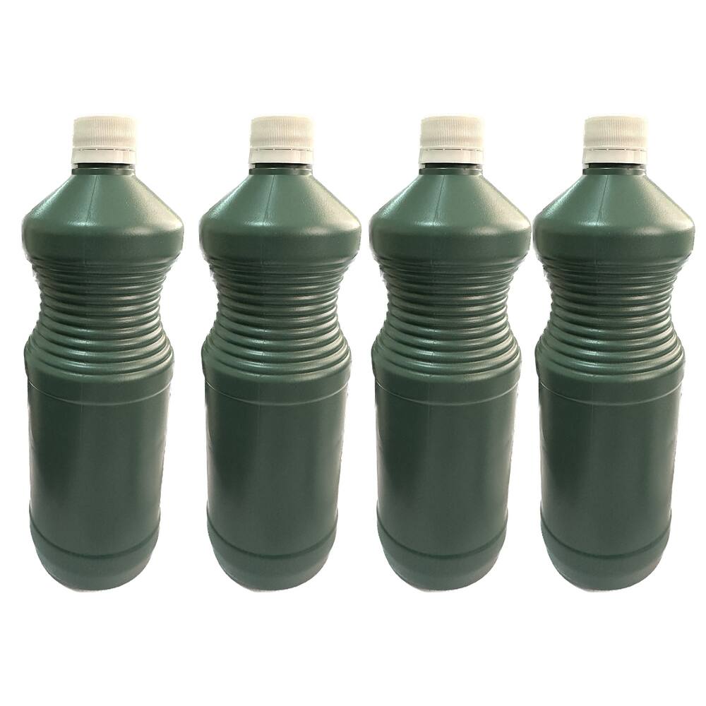04 Frascos Reciclado Verde 1 Litro Embalagem Produto Limpeza geral
