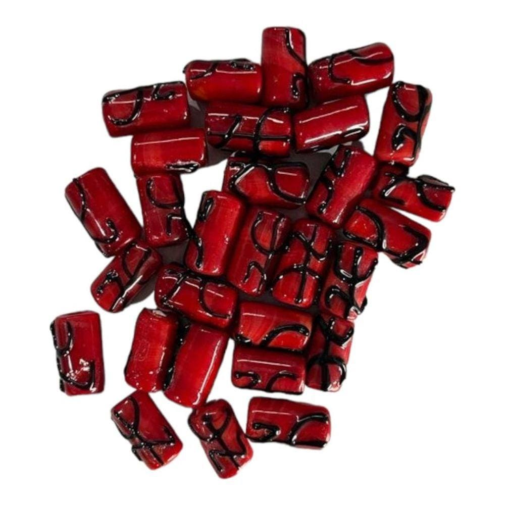 Kit c/ 10 Firmas Desenhada 17mm P Gira Tridente Murano