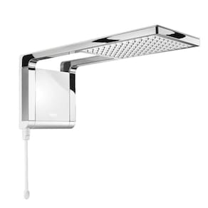 Ducha Chuveiro Acqua Storm Alta Performance Lorenzetti - Branco E Cromado Voltagem:127v 127v