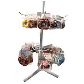 Display Completo c/ 100 Pulseiras p/ Balcao 60 cm Branco