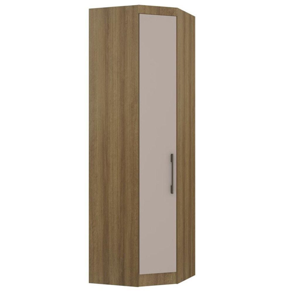 Modulo Guarda Roupa Eucamoveis Paris Canto Diagonal 1 Porta