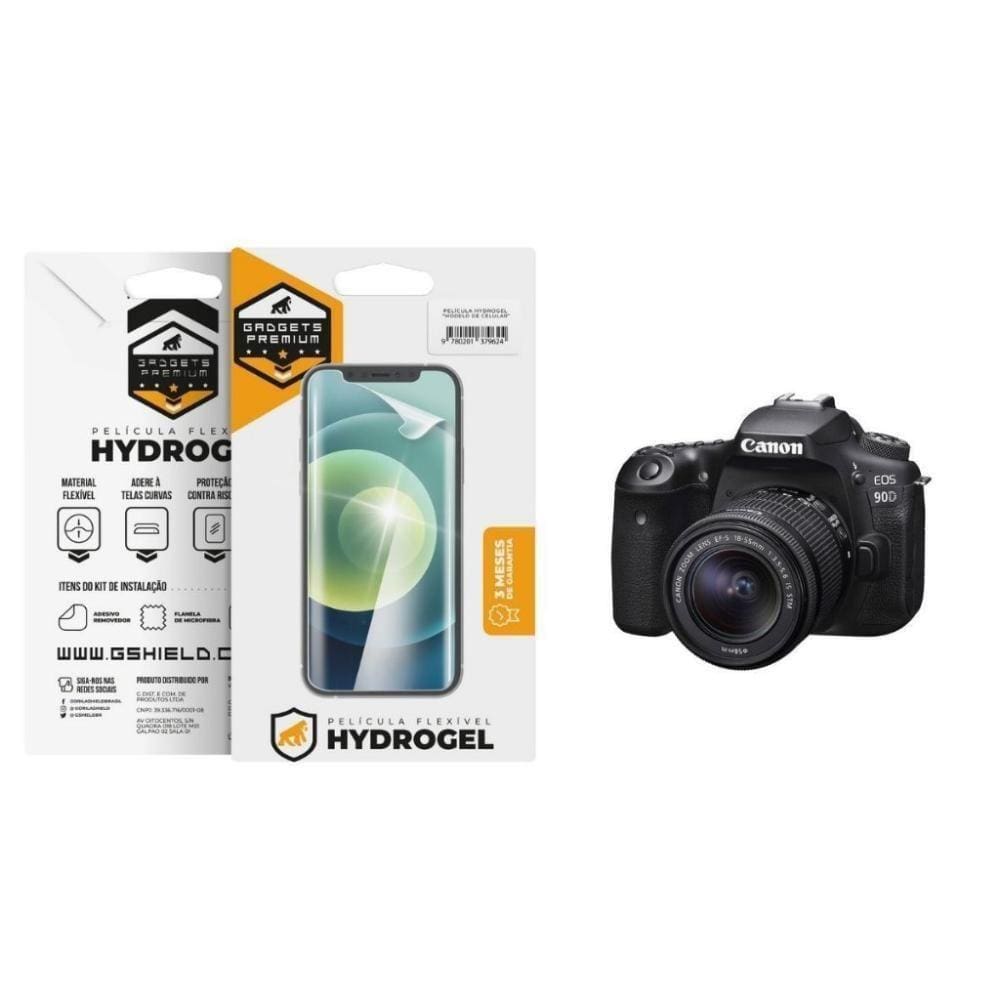 Película Hydrogel Para Canon Eos 90D - Gshield