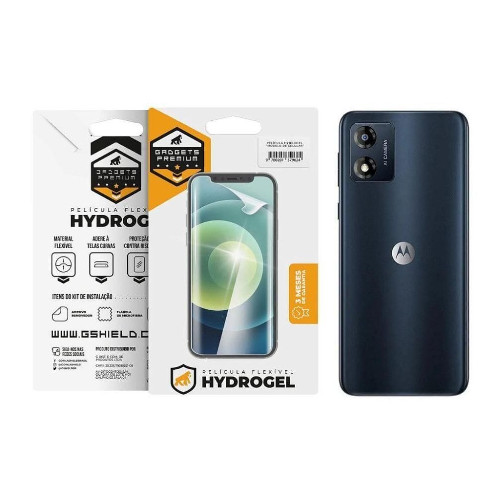 Película Para Motorola Moto E13 - Traseira Hydrogel Hd- Gshield