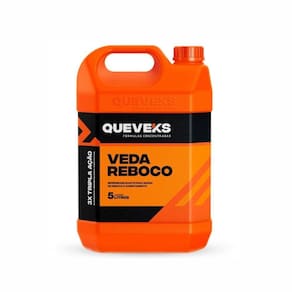 Impermeabilizante Plastificante Argamassa Veda Reboco Queveks - 5 Litros