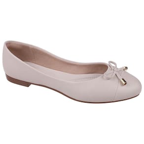 Sapato Sapatilha Bebecê I1412-508 Napa Com Laço