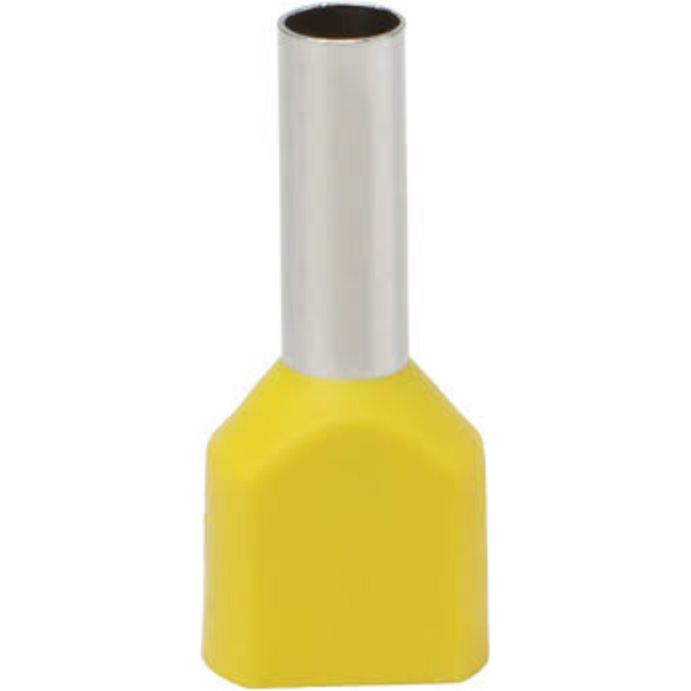 Terminal Pré-Isolado Pino Tubular Duplo