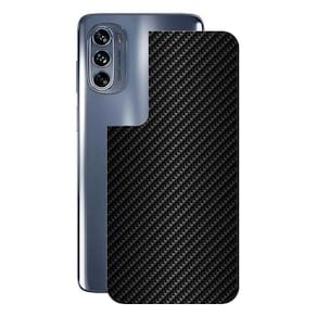 Película Para Moto G62 -Traseira Fibra Carbono Preta-Gshield
