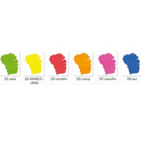 Conj. Nature Colors Neon 10ml C/6 Cores