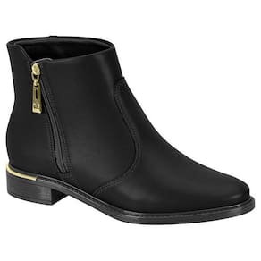 Bota Vizzano Feminina 3077.106 Cano Baixo Napa