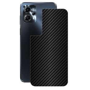 Película Moto G13 - Traseira Fibra Carbono Preta - Gshield