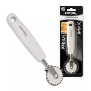 Cortador E Fecha De Pastel E Massas - Premium Inox - Carretilha Profissional - Panami
