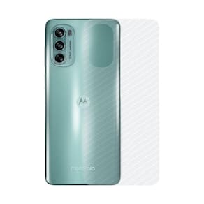 Película Para Motorola Moto G62 - Traseira De Fibra De Carbono - Gshield